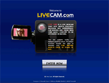 Tablet Screenshot of livecam.com